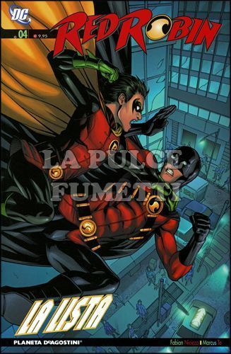 RED ROBIN #     4: LA LISTA